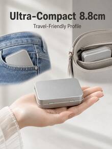 Use, Metal Rectangular Hollow Hinge Can - Silver Mini Portable Box, Small Storage Set, With Lid Home Organization Box, Basic Essentials, Suitable For Storing Push Pins, Jewelry, Crafts, Gifts, Accessories, Matches, Soap (Silver), Sewing Supplies Storage - View 7