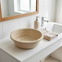 Plastic & Portable Basins - Mustard Yellow - View 2