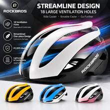 ROCKBROS 1pc Bicycle Helmet, Ultra-Lightweight Comfortable, Unisex, EPS Shock-Absorbing, Adjustable - Multicolor - View 2