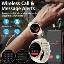 2026 New Smart Watch, Supports Wireless Calling And Music Playback, Features 300mAh Large Capacity Battery, Calculator, Flashlight Function, Multi-Functional Sports Watch, Compatible With Android And IOS Systems, - View 3