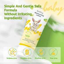 Gentle Baby Moisturizing Lotion 200g, Lightweight Non-Greasy Body Cream With Avocado & Vitamin E, Hydrating & Soothing Milk For Newborns Sensitive Skin - Moisturizing - View 4