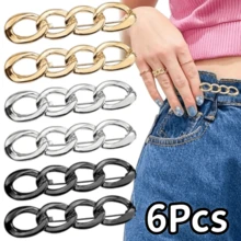 2/3/6/9/10Pcs Waist Tightener Buttons For Women's Pants, Reusable Tightening Clips For Loose Pants - Multicolor - View 31