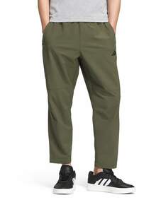 Adidas New Men's Quick-Dry Breathable Straight-Leg Running Training Pants - Olive Green - View 3