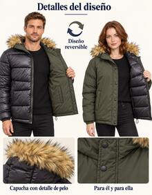 Men Down Coats - Black - View 6