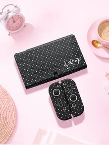 Xingji, 1pc INS Style Musical Note & Polka Dot Pattern Game Console Protective Case, Compatible With Switch2 (2025)/Switch OLED/Switch Console, Made Of Soft TPU Material Soft Shell/Soft Shell, Universal Storage Bag, No Need To Disassemble, Anti-Drop & Anti-Dust, Ideal Gift Compatible With Switch Gamers - View 14