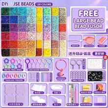 24 Warna/72 Warna - Kit Bahan Manik-manik Perler Fusion Set Lengkap Manik-manik Perler 2,6mm Set Lengkap Alat Kotak Manik-manik Perler Mard Set DIY - MultiWarna - View 3