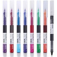8 Colors 1.0mm Liquid Ink Drawing Pens, Quick-Drying Conical Tip Colored Pen Set, Suitable For Painting, Doodling, Journaling, Sketching, Outlining, Note-Taking, School, Office, Art Creation, Handwriting And Daily Creative Writing Coloring - A - View 8
