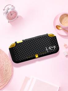 Xingji, 1pc INS Style Musical Note & Polka Dot Pattern Game Console Protective Case, Compatible With Switch2 (2025)/Switch OLED/Switch Console, Made Of Soft TPU Material Soft Shell/Soft Shell, Universal Storage Bag, No Need To Disassemble, Anti-Drop & Anti-Dust, Ideal Gift Compatible With Switch Gamers - View 13