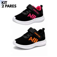 PRETO/PINK + PRETO/LARANJA