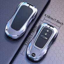 4-Button Smart Remote Key Fob Cover Compatible With Civic, Pilot, CRV, HRV, CRZ, Fit, Passport, Zinc Alloy Full Protection Shell, Scratch-Resistant, Anti-Drop, Wear-Resistant, Exquisite Car Key Modification Case, Car Accessories, Key Fob Cover, Auto Parts, Halloween, Thanksgiving, Cyber Monday, Christmas, Valentine, Mother's Day, Father's Day, Gift - Zinc Alloy - View 11