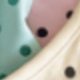 Blue Pink Yellow Polka Dot