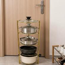 Floor Shelves - Gold - View 9