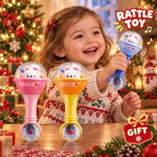 Baby Rattle Early Learning Activity Toy,Shaker Rattle For Newborns, Sensory Development & Fine Motor Skills,Auditory & Visual Stimulation Halloween Christmas Birthday Gift For Toddlers - DL202 - View 1