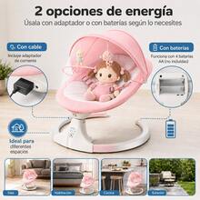 Baby Bouncers, Jumpers & Swings - Pink - View 4