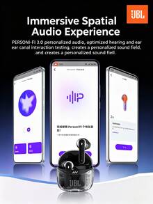 JBL TUNE FLEX2 2nd Gen Active Noise Cancelling True Wireless Bluetooth Earbuds, Dual-Mode In-Ear/Semi-In-Ear Switch, Low Latency For Music And Gaming, Compatible With Huawei And Apple, Upgraded Multi-Color Small Bean Design - View 5