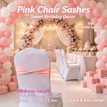 48pcs Cross Elastic Spandex Chair Back Waistbands, Elastic Chair Back Decorative Ribbons, Bowknot Decorative Bags, Reusable Chair Cover Satin Ribbons, Chair Band Decorations For Wedding, Banquet, Birthday Party, Graduation Ceremony, Hotel Event - White - View 3