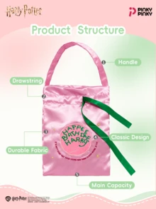 Harry Potter Women's Handbag Storage Bag Hagrid Cake Suitable For Outing Party Birthday Gift Halloween Christmas - Multicolor - View 8