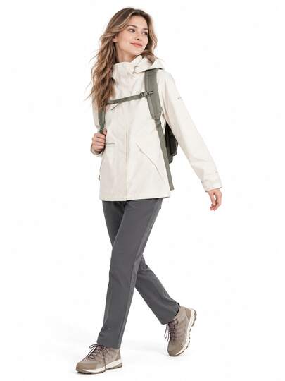 Columbia New Waterproof Outdoor Women's Sports Jacket Hooded Casual Windbreaker