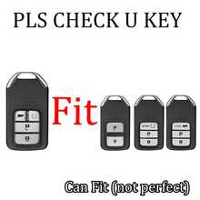 4-Button Smart Remote Key Fob Cover Compatible With Civic, Pilot, CRV, HRV, CRZ, Fit, Passport, Zinc Alloy Full Protection Shell, Scratch-Resistant, Anti-Drop, Wear-Resistant, Exquisite Car Key Modification Case, Car Accessories, Key Fob Cover, Auto Parts, Halloween, Thanksgiving, Cyber Monday, Christmas, Valentine, Mother's Day, Father's Day, Gift - Zinc Alloy - View 10