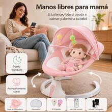 Baby Bouncers, Jumpers & Swings - Pink - View 8