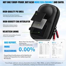 Insta 360 X6 PU Storage Bag, Dedicated Camera Body Protective Case, Panoramic Camera Protective Box - View 6