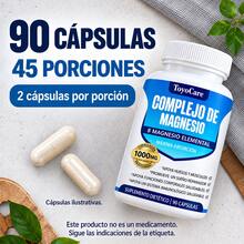 ToyoCare 8-In-1 Magnesium Complex, Mineral Supplement, Daily Wellness Formula, Nutritional Support, Ideal For Active Routines, Convenient Format - Una Botella - View 8