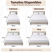 AMOROSA 1 Pieza Protector de Colchón Impermeable de 3 Capas, Cubre Colchón Ajustable, Suave y Transpirable,Protección contra Derrames y Manchas para Dormitorio y Hotel,Ideal para Mamás y Familias, Regalo Práctico-Blanco - Blanco - Ver 8