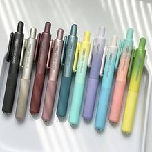 6pcs Vintage Blue Rose Retractable Erasable Pens, Smooth Writing, Medium Tip, Black Ink, Ergonomic Design, Essential Student Stationery, Suitable For School Supplies, Office And Daily Use - A - View 9