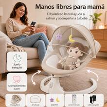 Baby Bouncers, Jumpers & Swings - Coffee Brown - View 8