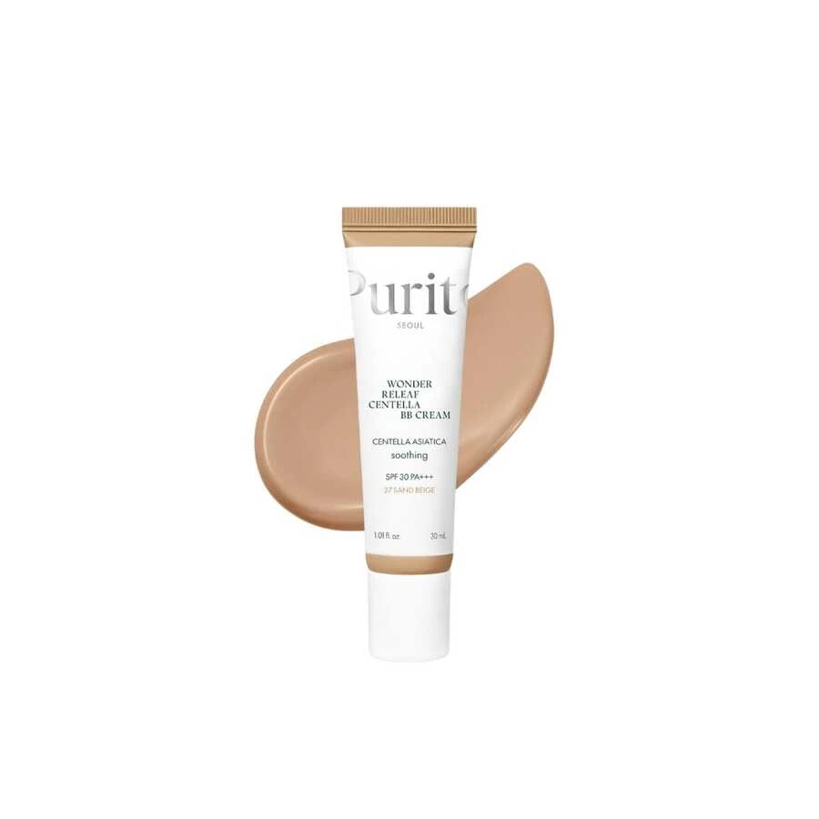Purito - Wonder Releaf Centella BB Cream SPF 30 - #27 Sand Beige (30ml) - Sand - View 1