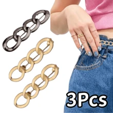 2/3/6/9/10Pcs Waist Tightener Buttons For Women's Pants, Reusable Tightening Clips For Loose Pants - Multicolor - View 18