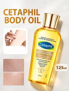 Cetaphil Minyak Perawatan Tubuh untuk Musim Gugur dan Musim Dingin, Menutrisi Kulit Kering, Melembutkan Garis-garis Kering, Meredakan Kulit Kasar dan Bersisik. Tekstur Halus dan Ringan, Mudah Dioleskan & Diserap, Mengunci Kelembapan Kulit, Merawat Kulit Seluruh Tubuh untuk Perawatan Harian di Musim Kering. - Minyak tubuh 125ml - View 1