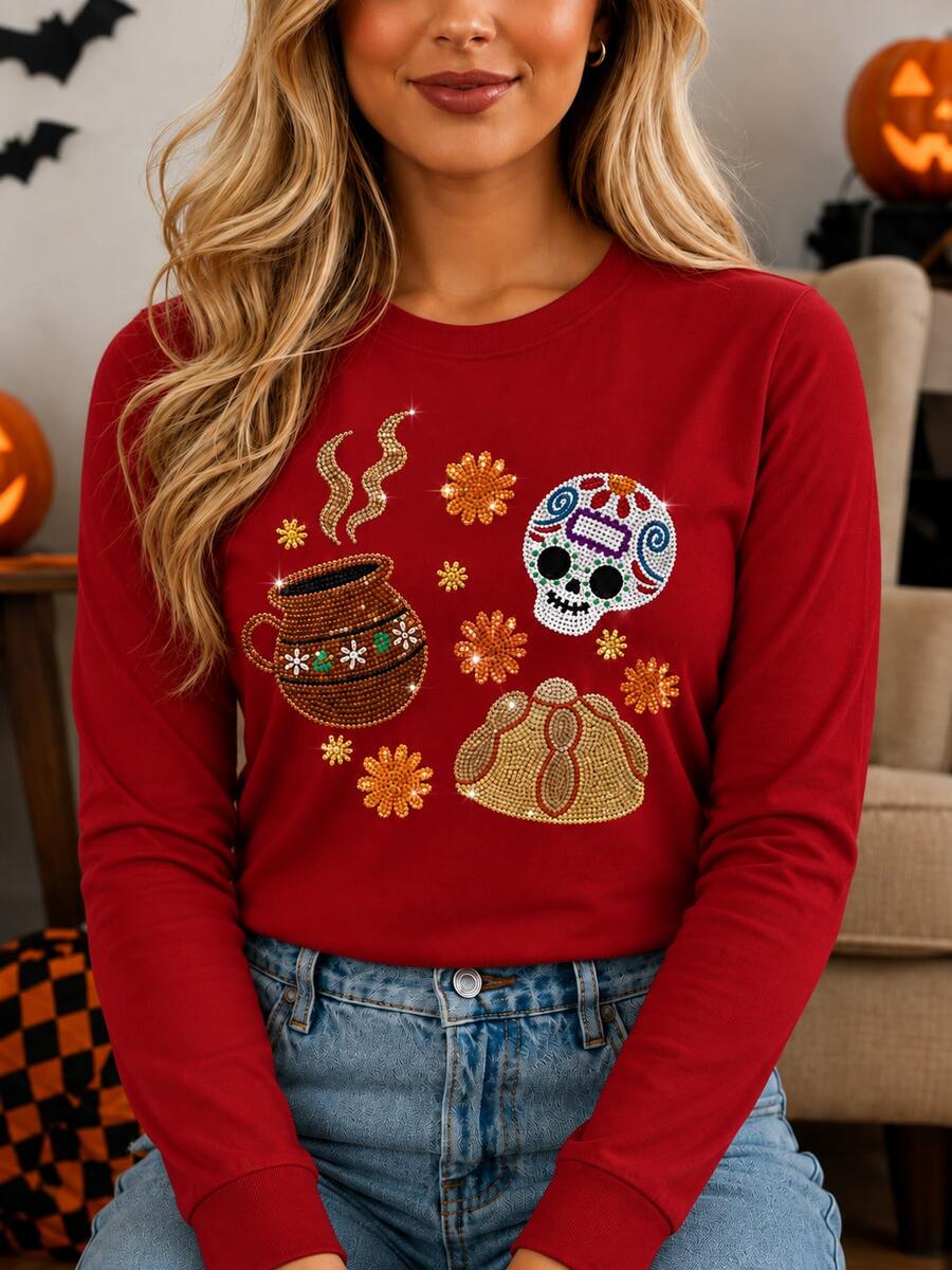 Women T-Shirts - Red - View 1