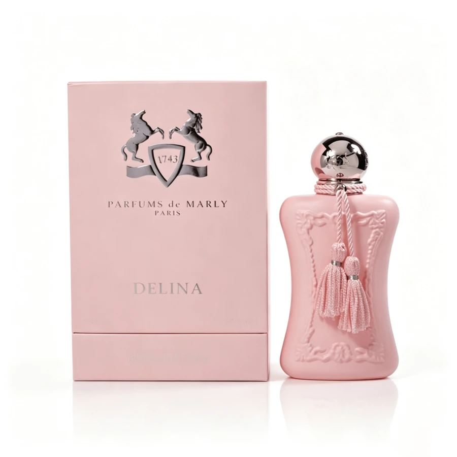 OAKCHA عطر بارفوم دي مارلي ديلينا، عطر الليتشي والورد، عطر خفيف مستدام، صندوق هدايا، مناسب لأي مناسبة - فواكه وحمضيات - مشاهدة 1