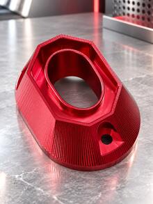 Motorcycle Exhaust Pipe Cover, CNC Aluminum Exhaust Pipe Head Protector, Anodized Muffler End Cap Guard, Universal Scooter Rear Exhaust Pipe Decoration, Hexagonal Tail Pipe Decorative Piece, Motorcycle Modification Parts, CNC Machined Exhaust Outlet Cover - A - View 19