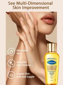 Cetaphil Minyak Perawatan Tubuh untuk Musim Gugur dan Musim Dingin, Menutrisi Kulit Kering, Melembutkan Garis-garis Kering, Meredakan Kulit Kasar dan Bersisik. Tekstur Halus dan Ringan, Mudah Dioleskan & Diserap, Mengunci Kelembapan Kulit, Merawat Kulit Seluruh Tubuh untuk Perawatan Harian di Musim Kering. - Minyak tubuh 125ml - View 5