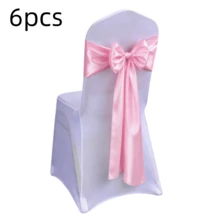 48pcs Multi-Functional Satin Chair Back Waistbands, Bowknot Decorative Bands, Chair Back Decoration And Fixing, Suitable For Birthday, Banquet Hall, Hotel Conference Room, Wedding Party, Hotel, Christmas, And Other Party Scene Decoration - Royal Blue - View 30