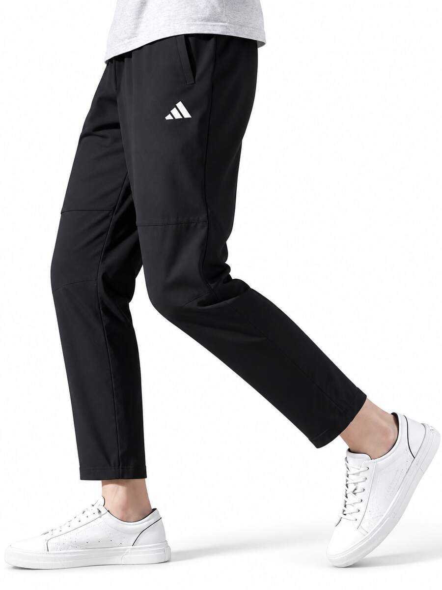Adidas New Men's Quick-Dry Breathable Straight-Leg Running Training Pants