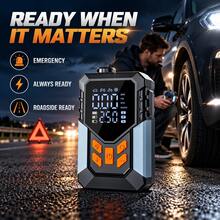 Air Compressors & Inflators Tire Pump150 PSI Car Air Compressor Pump, Digital Tire Inflator Portable Auto Air Pump For Car Motorcycle LED Light Tire Pump Air Compressors & Inflators, Tire Pump1500mAh*3. - Wireless Digital Display - View 4