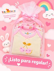 Baby Girl Set Of 6 Diaper Bags With Multiple Designs - Ready To Gift Baby Circus - 3-6M - View 3