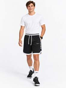 Nike DRI-FIT DNA 3.0 速乾寬鬆運動籃球褲 男款 黑色 - 黑色 - 查看 6