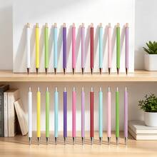 25pcs/50pcs DIY Multi-Color Creative Ballpoint Pens, Customizable With Stickers Or Rhinestones. Smooth Writing For Students, Journaling, And Office. - Multi-color - View 5