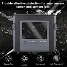 3pcs High Definition Anti-Scratch Tempered Glass Screen Protector Film For Fujifilm Mini Camera, 9H Hardness Enhanced Durability, Ultra Clear Screen Protector, Durable Camera Set/Full Screen Protection/Anti-Scratch/High Sensitivity Touch/Easy Installation - View 5