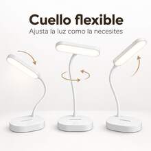 Rechargeable Wireless Desk Lamp With Battery - D-White - View 6