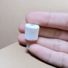 30 Buah Media Filter Cincin Keramik Bulat untuk Akuarium, Perlengkapan Pemurnian dan Penyaringan Air Tangki Ikan - Putih - View 8