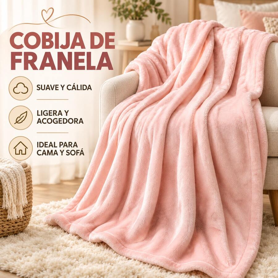 Solid Color Flannel Blanket 100% Polyester High Grammage High Density For Extra Comfort And Warmth