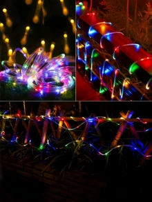 Tube Lights, 5-30m/10-300 LED String Lights, Outdoor IP65 Waterproof, Fairy Tube Lights, Suitable For Garden, Pool, Yard, Party, Wedding, Christmas, Camping, RV, Fence, Tree Decoration, Flexible Transparent Tube - M33-tube Light - View 7
