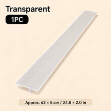 1/2pcs Black Stove Gap Cover, Silicone Gap Filler Strip, Suitable For Stove And Countertop Gap, Oven Edge Side Gap Protection Strip, Kitchen Stove And Countertop Debris Collection Strip, Suitable For Kitchen And Dining Room, Heat Resistant Easy To Clean Non-Slip - View 16