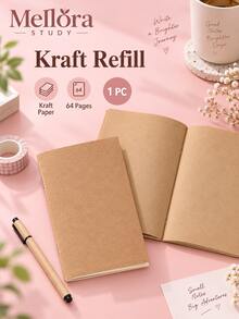 Refills, Standard Size 22*11cm, 80gsm Paper, 4 Kinds Of Page Styles, Portable Replacement Inserts For Travel Journal - Multiple Styles - View 10