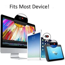 3PCS/6pcs Webcam Covers, Cute Star & Heart Pattern Webcam Covers, Thin Design Suitable For Laptop, Computer, Smartphone, Tablet, Protect Your Privacy And Security With Strong Adhesive - Heart-shaped - View 7